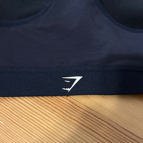 Gymshark Jet Black Sports Bra - Picture 2 of 4